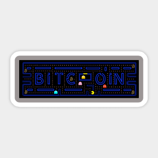 "Pac-man Crypto" Sticker